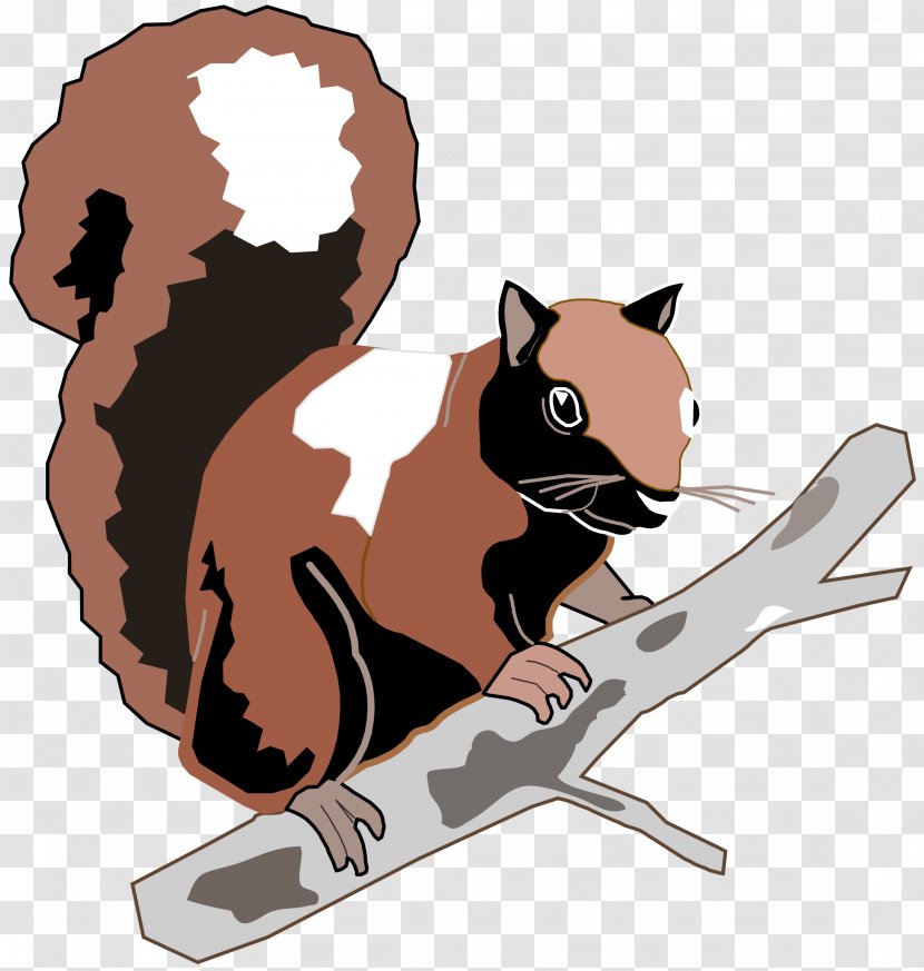 Black Squirrel T-shirt Clip Art - Small To Medium Sized Cats Transparent PNG