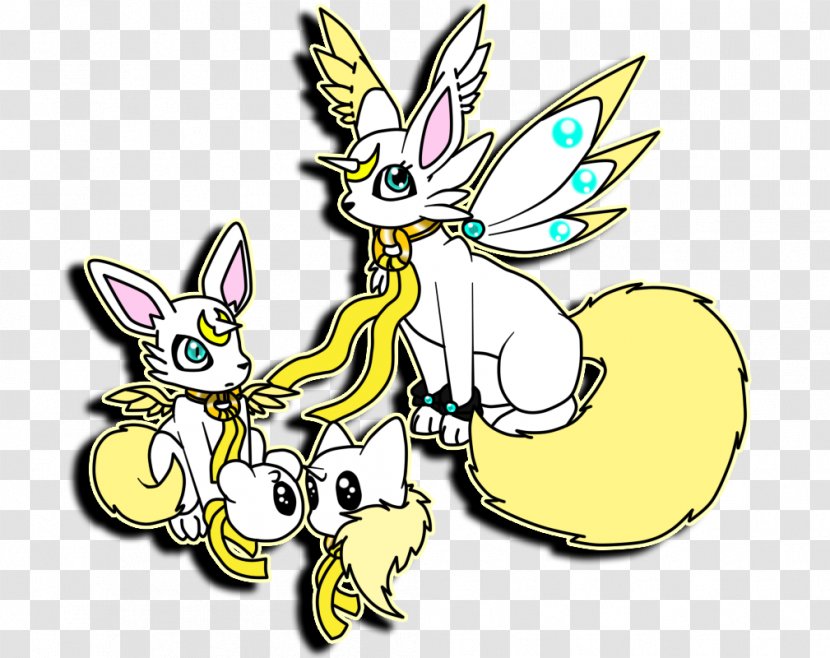 Fennec Fox Fan Art Patamon - Watercolor Transparent PNG