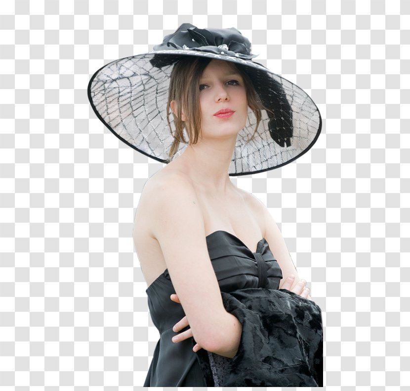 Sun Hat Woman With A Бойжеткен - Heart Transparent PNG