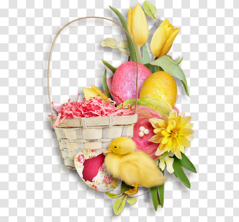 Floral Design Easter Basket Flower - Floristry Transparent PNG