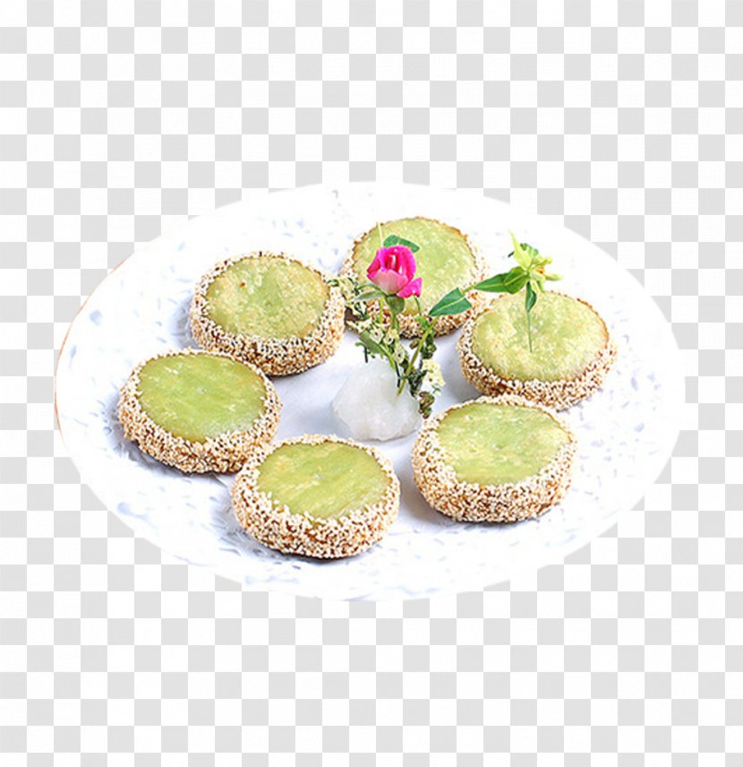 Green Tea Petit Four Rousong Mochi - Product Fresh Cake Transparent PNG