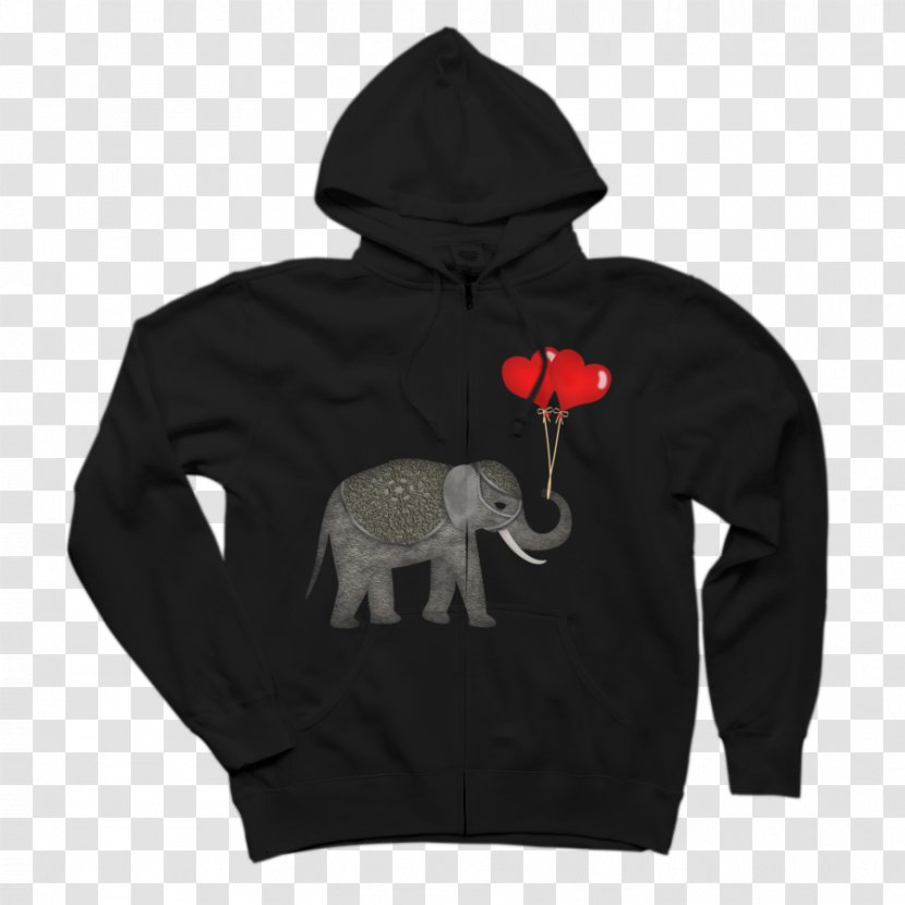 Hoodie T-shirt Sweater Clothing Bluza - Sweatshirt - Dressing Baby Elephant Transparent PNG