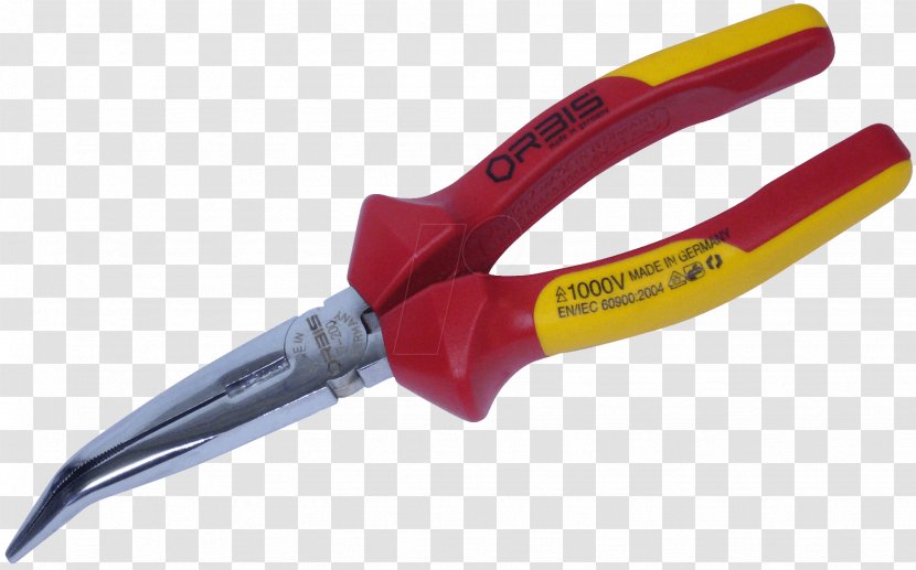 Diagonal Pliers Nipper Lineman's Wire Stripper - Tool Transparent PNG