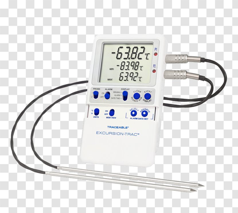 Temperature Data Logger Resistance Thermometer - Electronics - Prob Transparent PNG