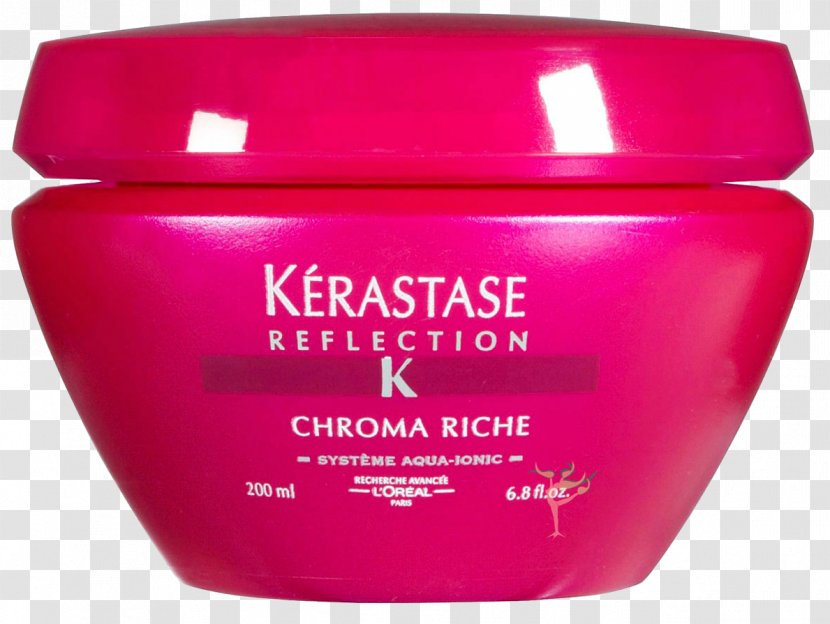 Kérastase Réflection Masque Chroma Riche Bain Hair Captive - K%c3%a9rastase Transparent PNG