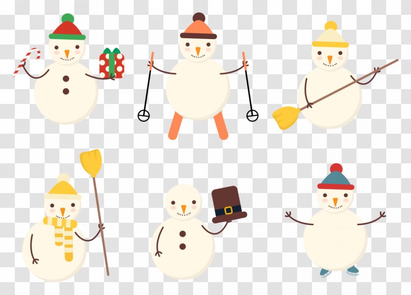 Snowman Christmas Illustration - Software - Cartoon Naughty Design Vector Transparent PNG