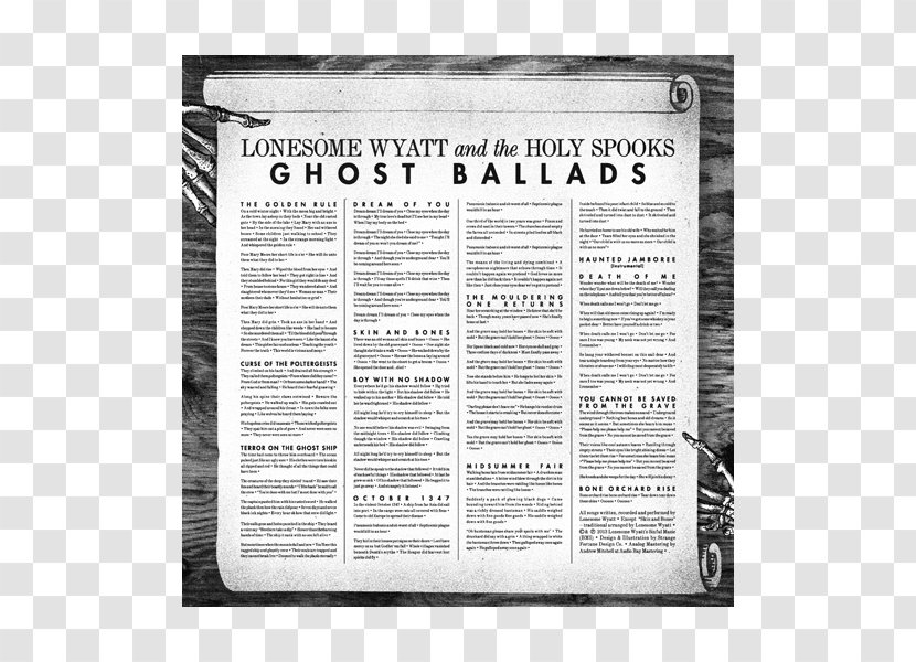 Newsprint White - Area - Text Transparent PNG