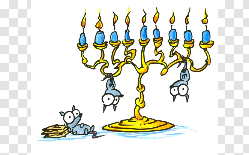 Hanukkah Menorah Judaism Clip Art - Pictures Transparent PNG