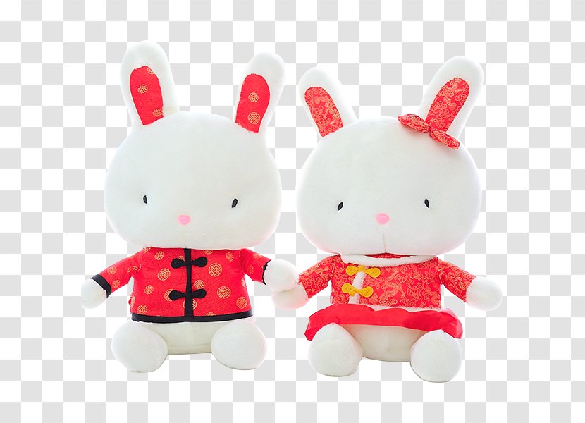 Cartoon Wedding Doll Designer - Textile - Cute Transparent PNG