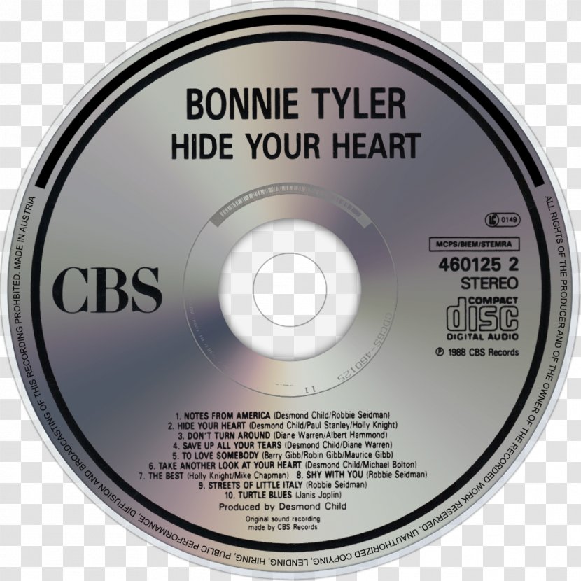 Compact Disc Beds Are Burning Midnight Oil Diesel And Dust Album - Cartoon - Bonnie Tyler Transparent PNG