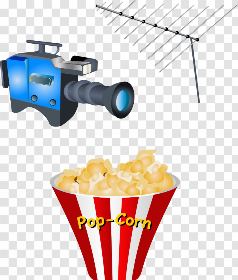 Popcorn Icon - Camera Picture Vector Transparent PNG
