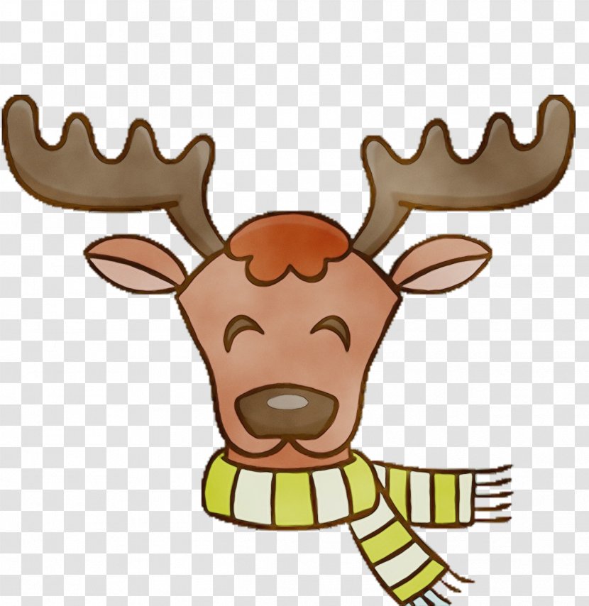 Reindeer - Sticker - Snout Transparent PNG