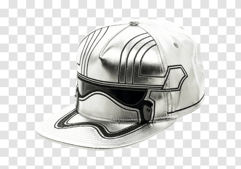 Captain Phasma Stormtrooper Helmet Baseball Cap - Tie Fighter Transparent PNG