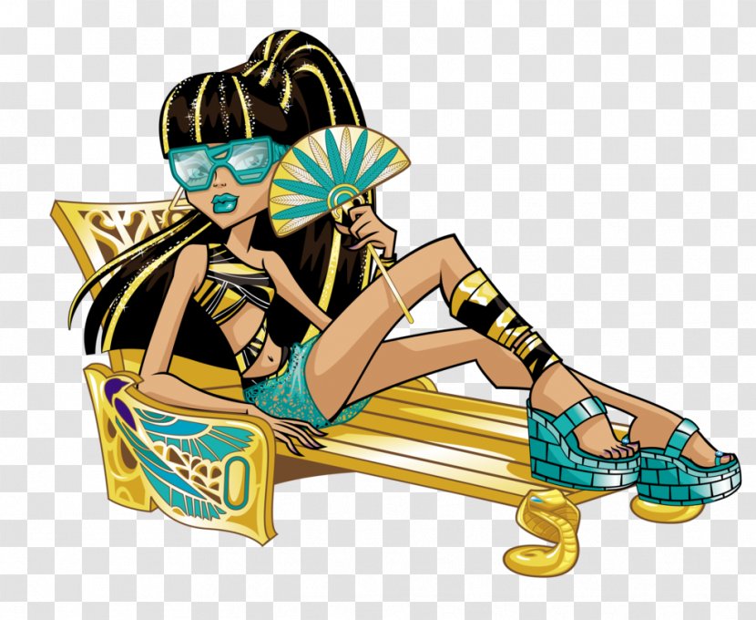 Monster High Cleo De Nile Doll Frankie Stein Barbie - Art Transparent PNG