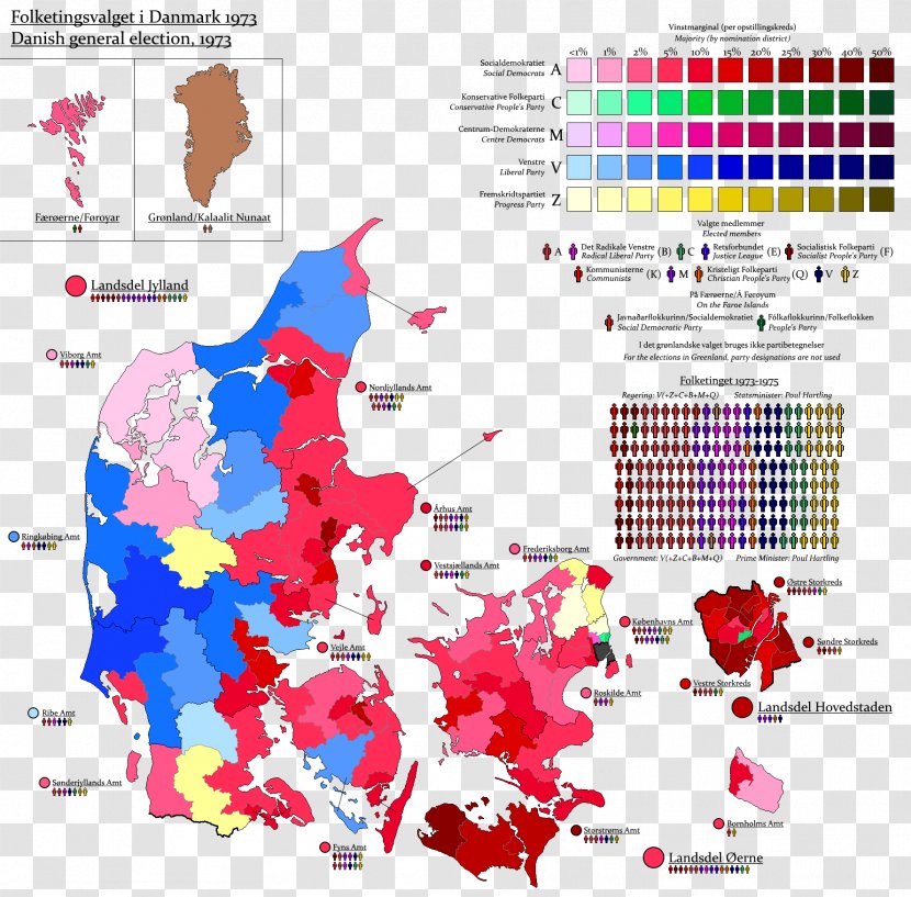 Danish General Election, 1973 1971 2015 United Kingdom 2017 - Minority Government - Politics Transparent PNG