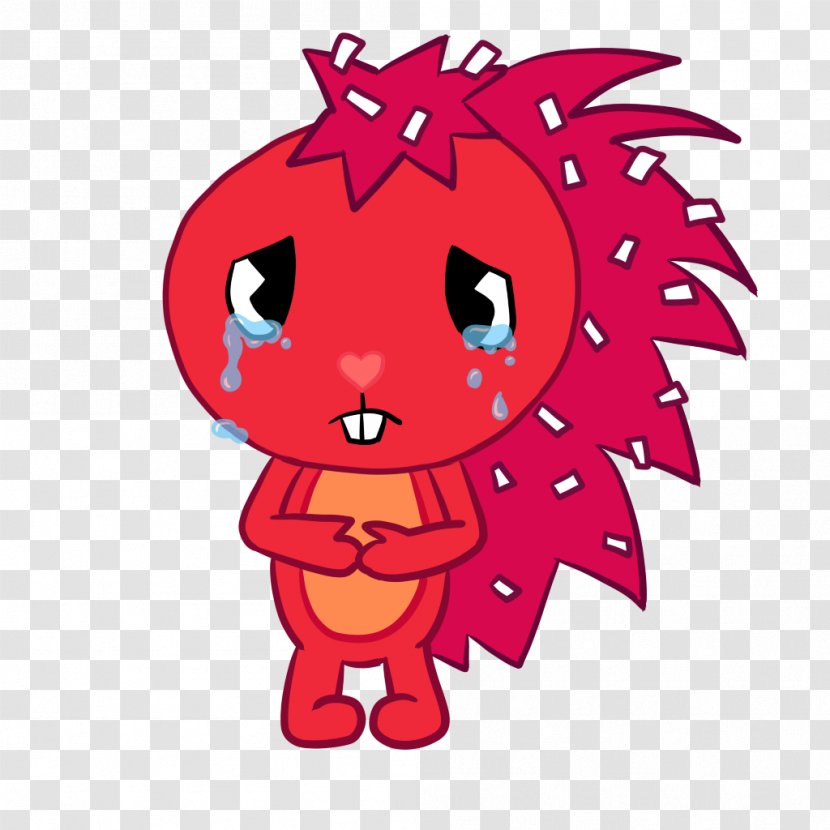 Flaky Cuddles Flippy Toothy Lifty - Frame - Tree Transparent PNG