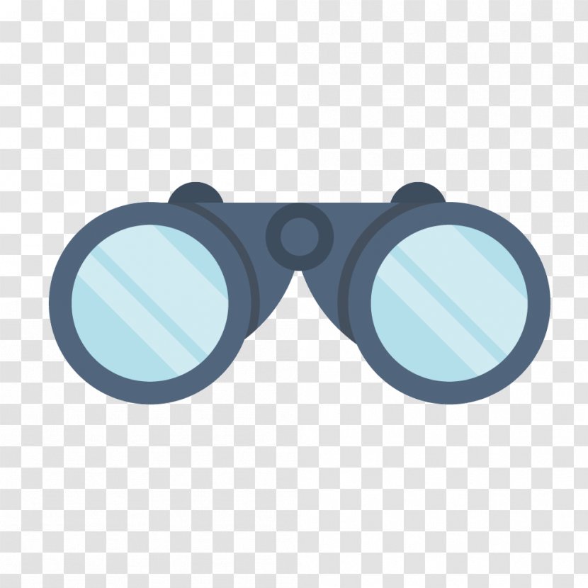 Search Engine Optimization Web Website Google Console - Blue - Vector Professional Binoculars Transparent PNG