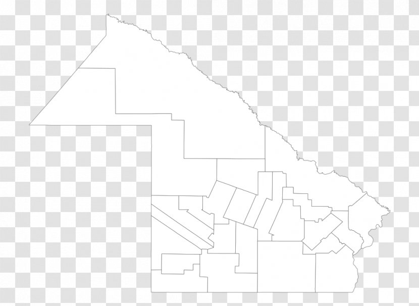 White Gran Chaco House Line Art - Diagram Transparent PNG