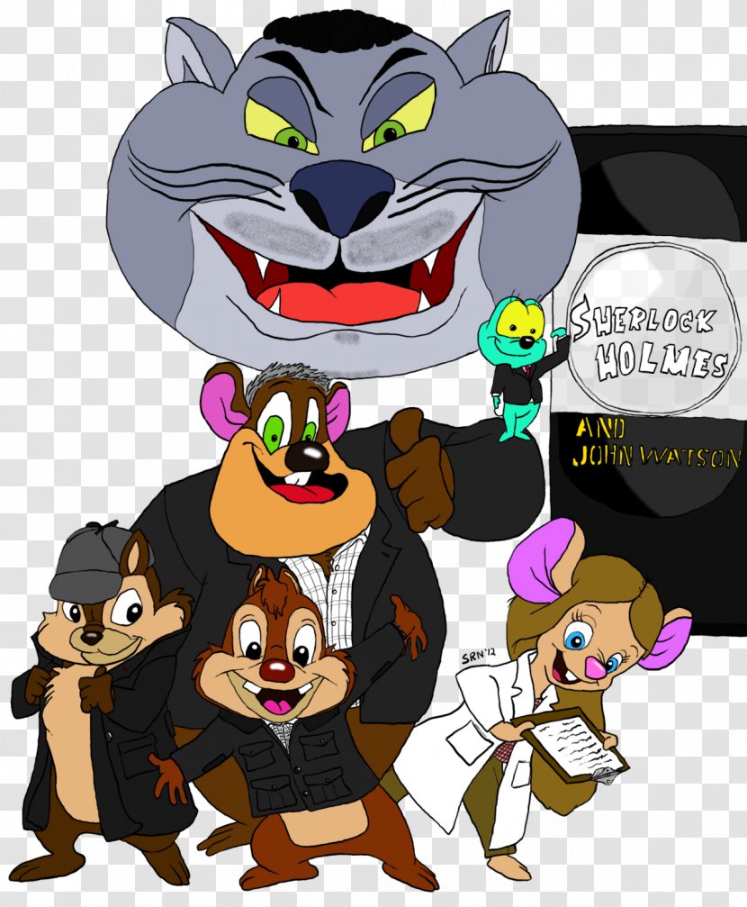 Big Cat Character Clip Art - Cats - Chip Dale Transparent PNG