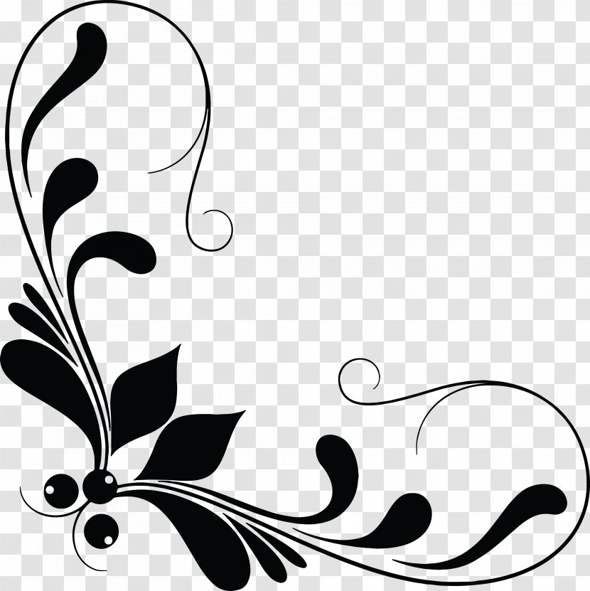 Decorative Arts Ornament Line Art Drawing Clip - Silhouette Transparent PNG