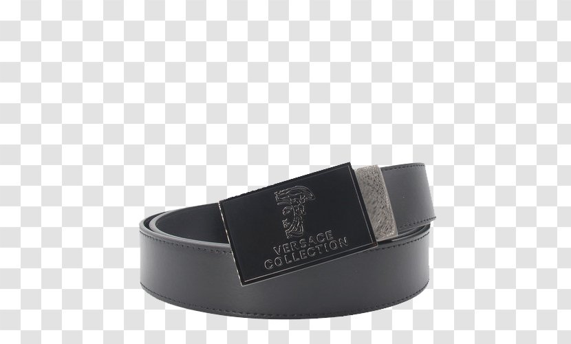 Medusa Belt Versace Leather Buckle - Men's Belts Transparent PNG