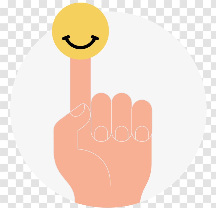 Thumb Hand Model Clip Art - Smile - Design Transparent PNG