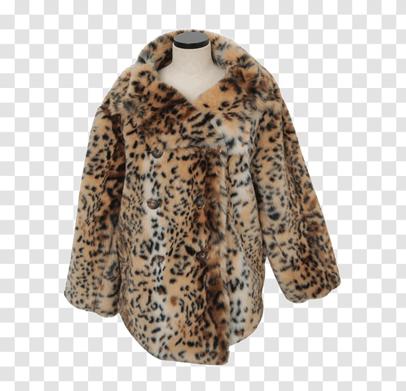 Fashion Dress Clothing Ruffle Blouse - Fur - Leopard Pattern Transparent PNG