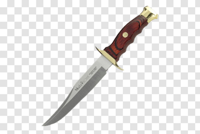 Bowie Knife Weapon Blade Dagger - Solid Wood Cutlery Transparent PNG