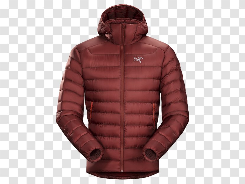 Hoodie Arc'teryx Clothing Down Feather Jacket - Gilets Transparent PNG