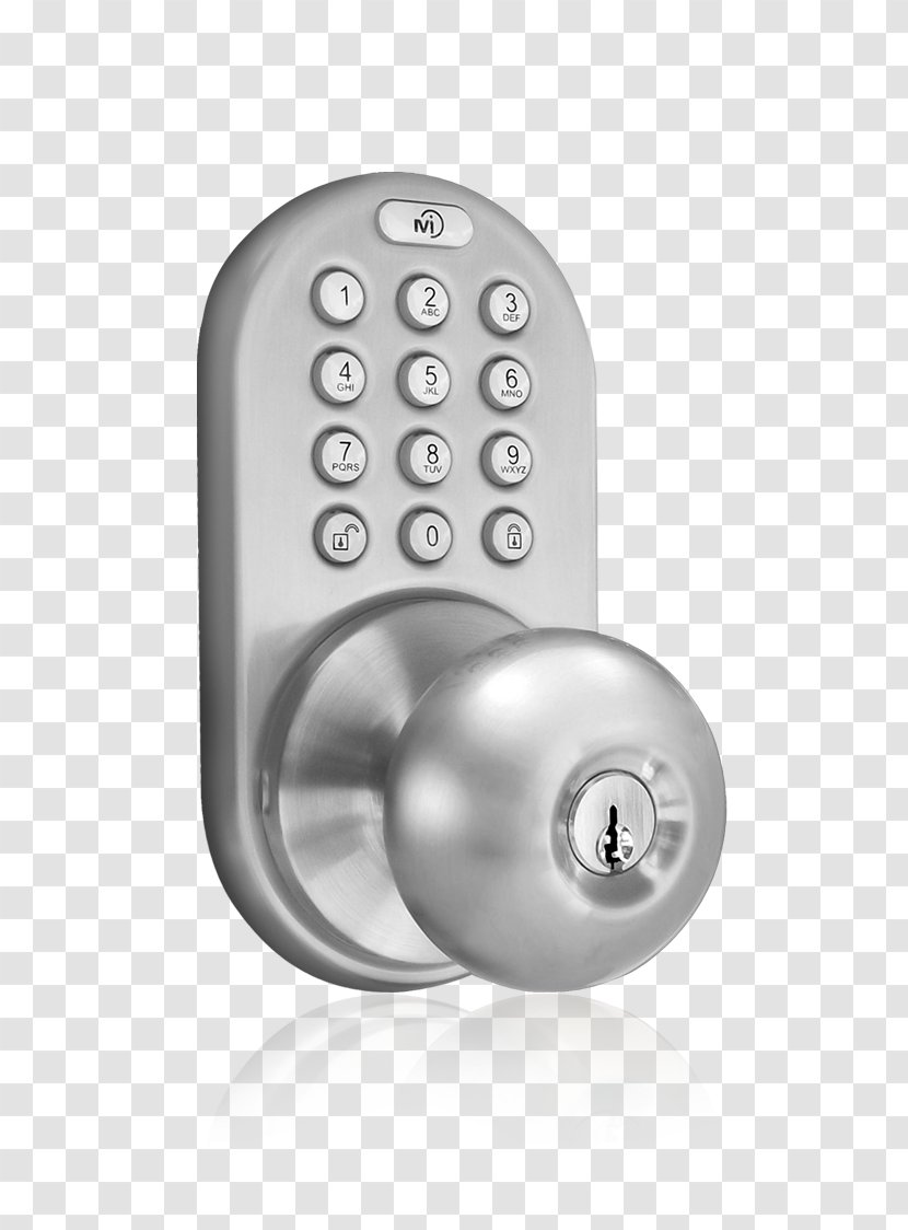 Lock Keypad Door Handle Dead Bolt - Electronic Locks Transparent PNG