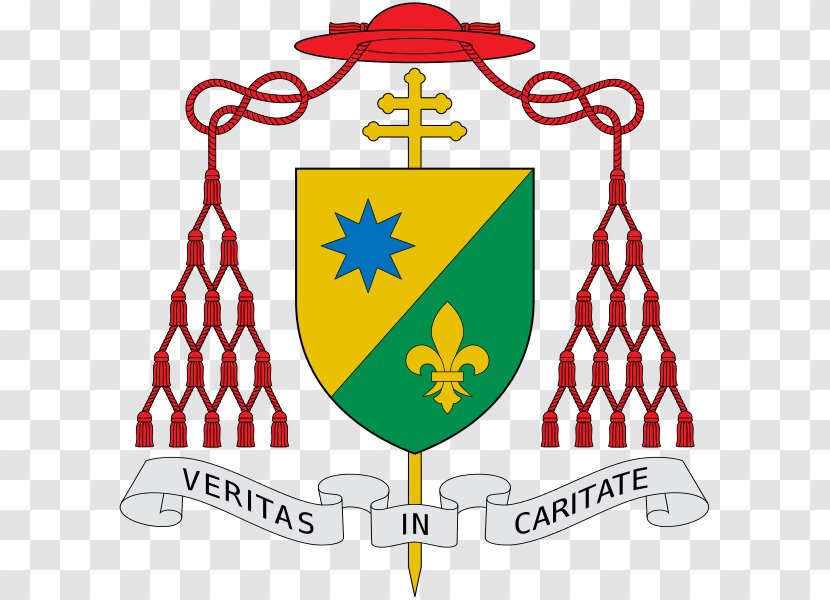 Cardinal Coat Of Arms Catholicism Priest Galero - Christmas Decoration - Jose Tomas Sanchez Transparent PNG