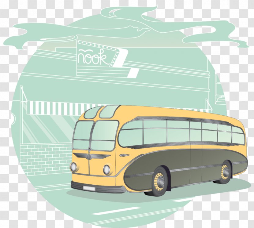 Motor Vehicle Bus Car - Space Illustration Transparent PNG