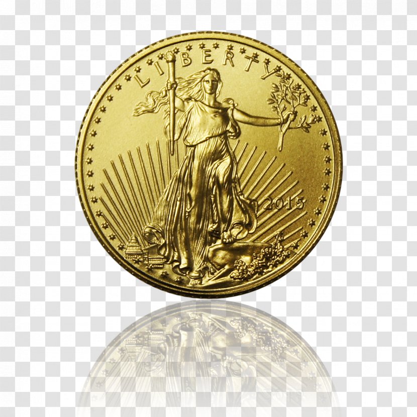Coin American Gold Eagle Silver - United States Mint - Coins Usa Transparent PNG