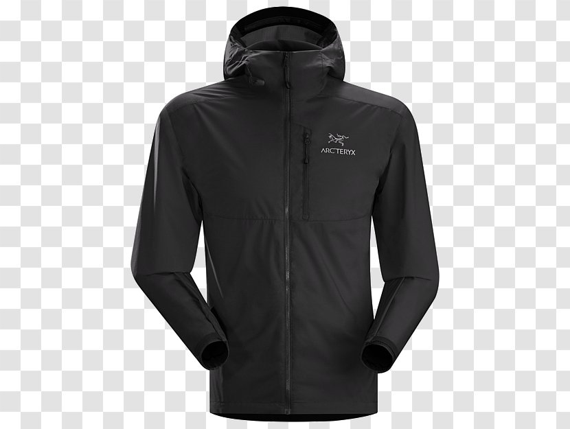 Hoodie Arc'teryx Squamish Hoody Men's Jacket Clothing - Worksheets Transparent PNG
