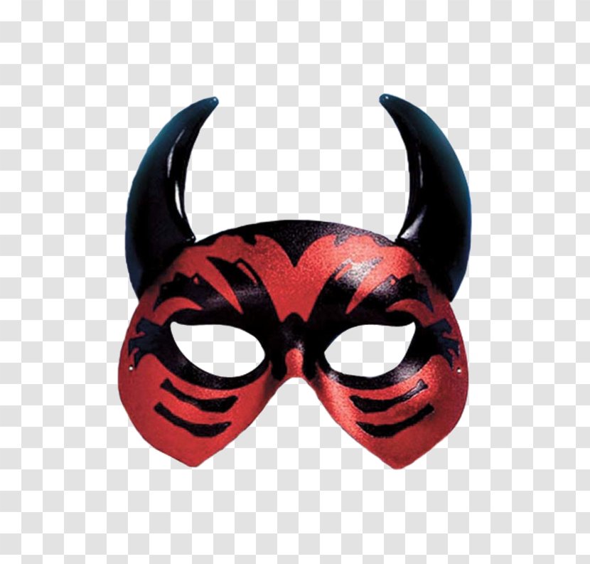 Mask Masquerade Ball Devil Costume Party Blindfold - Masque Transparent PNG