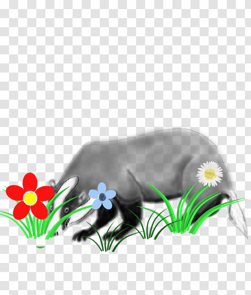 Graphic Design Illustration - Pixabay - The Flowers Fox Transparent PNG