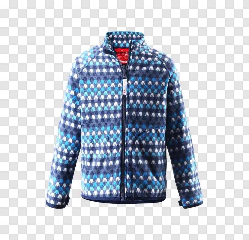 Polar Fleece Blue Jacket Bluza Green - Sweater Transparent PNG