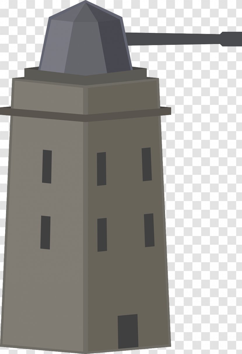 Turret Clip Art Vector Graphics Tower Image - Medieval Architecture - Castle Transparent PNG