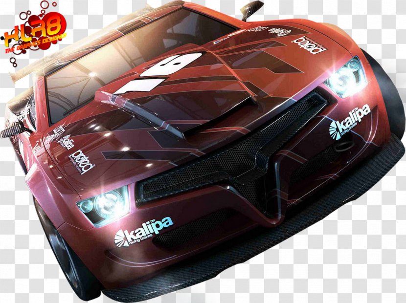 Split/Second Video Game 1080p High-definition Television Grid 2 - Race Car - Split Transparent PNG
