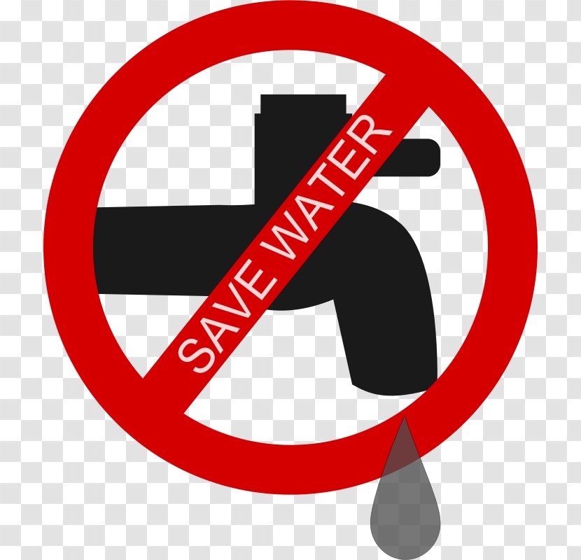 Water Efficiency Conservation Clip Art - Trademark - Save Tag Cliparts Transparent PNG