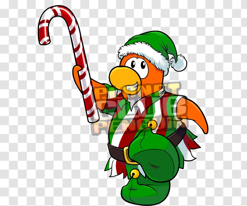 Club Penguin Island Santa Claus Christmas Day - Elf Transparent PNG