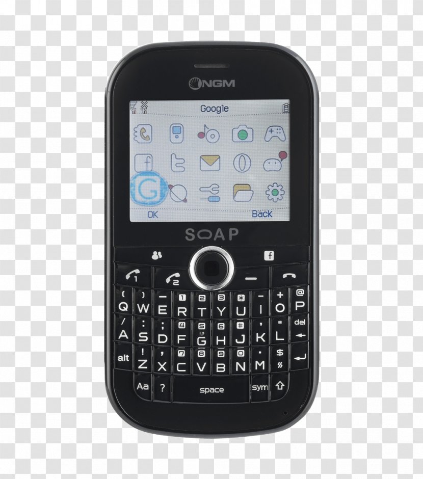 Feature Phone Smartphone Telephone New Generation Mobile QWERTY - Telephony Transparent PNG