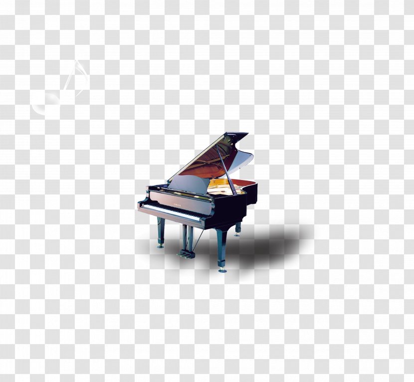 Piano Musical Instrument - Heart Transparent PNG