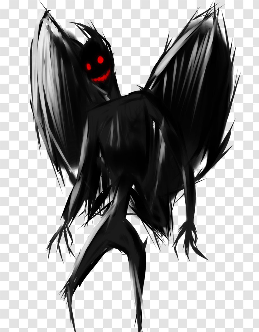 Mothman Drawing DeviantArt - Cartoon Transparent PNG