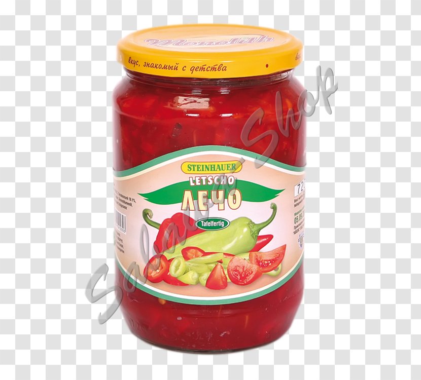 Lecsó Sweet Chili Sauce Tomato Food Chutney Transparent PNG