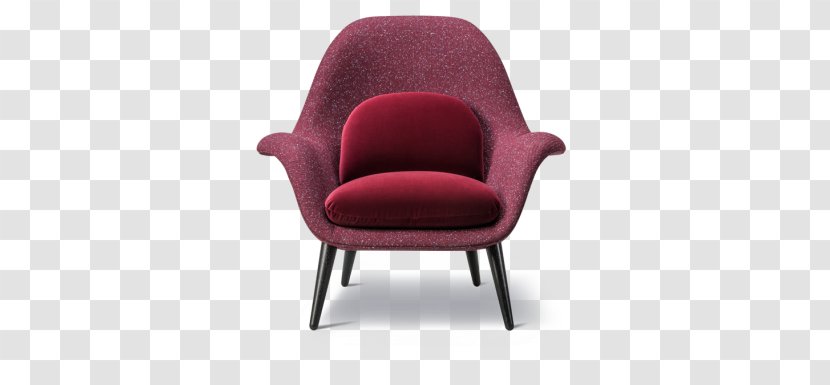 Eames Lounge Chair Copenhagen Furniture Upholstery - Comfort Transparent PNG