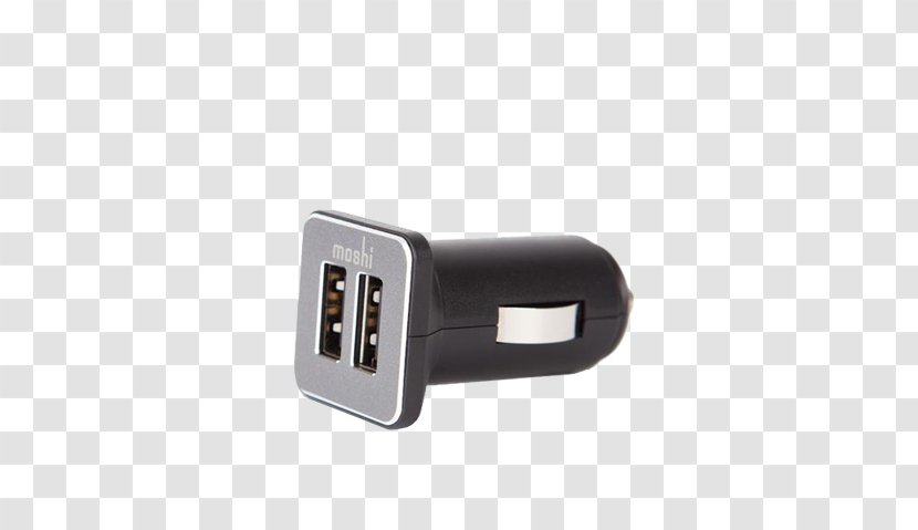 Battery Charger Car Lightning USB Adapter - Phone Connector - Apple Data Cable Transparent PNG