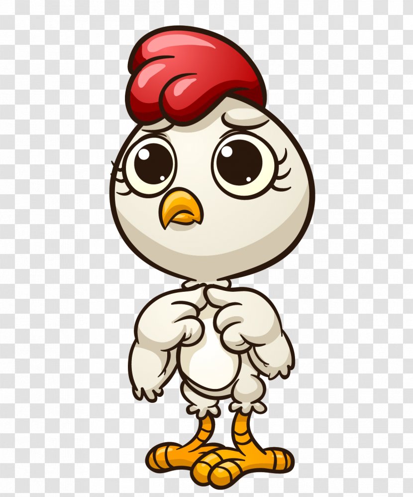 Chicken Cartoon Clip Art - Royaltyfree - Chick Transparent PNG
