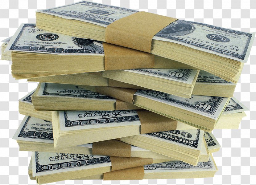 Money Accounting Income Bank Dividend - Pile-of-money Transparent PNG