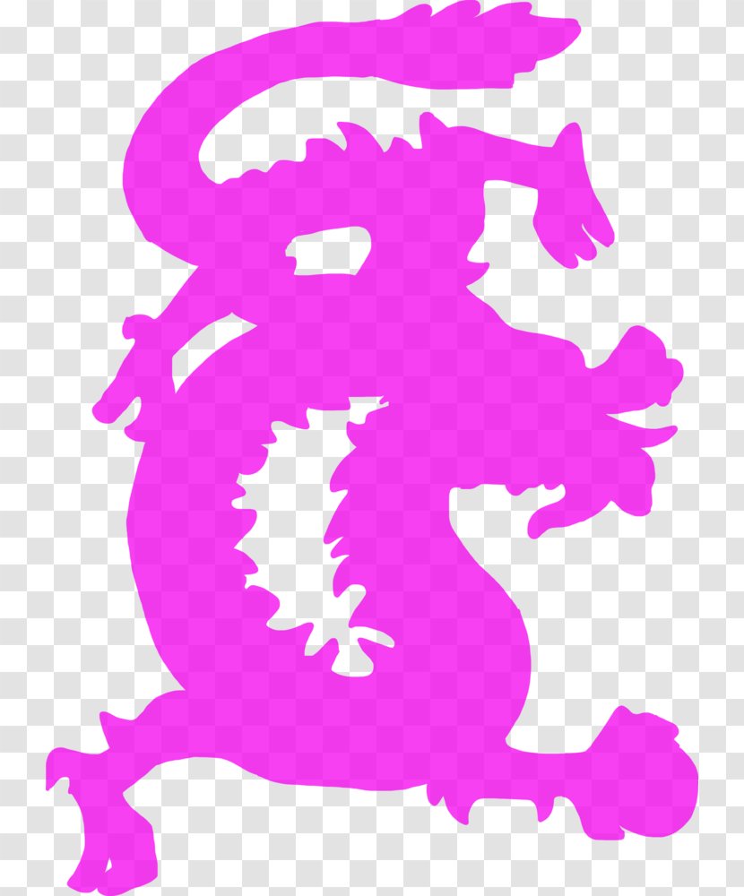 Sleeve Tattoo Symbol Mongolian - Artwork - Pink Dragon Transparent PNG